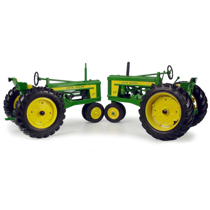 1/16 John Deere 520 & 620 Tractors, 50th Anniversary Collector Set by ERTL - Image 2