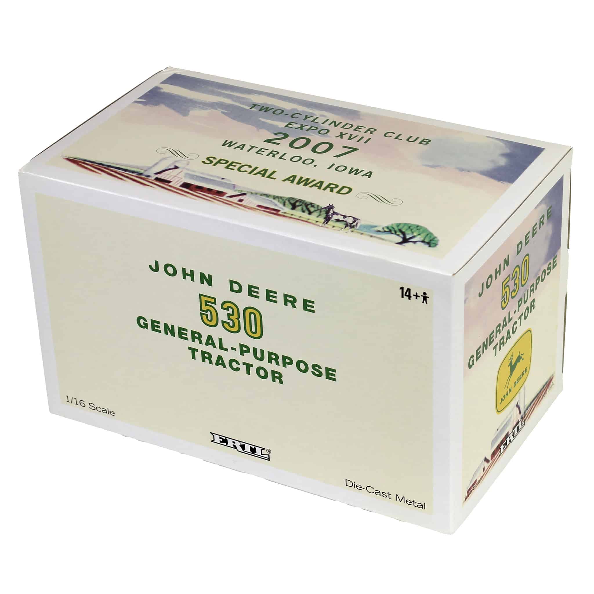 1/16 John Deere 530 General Purpose Tractor, Special Award Version by ERTL - Image 4