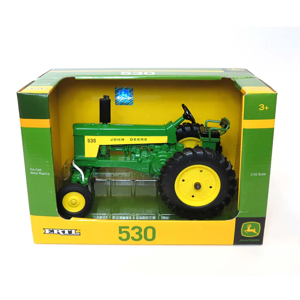 1/16 John Deere 530 Wide Front Tractor by ERTL - Image 2