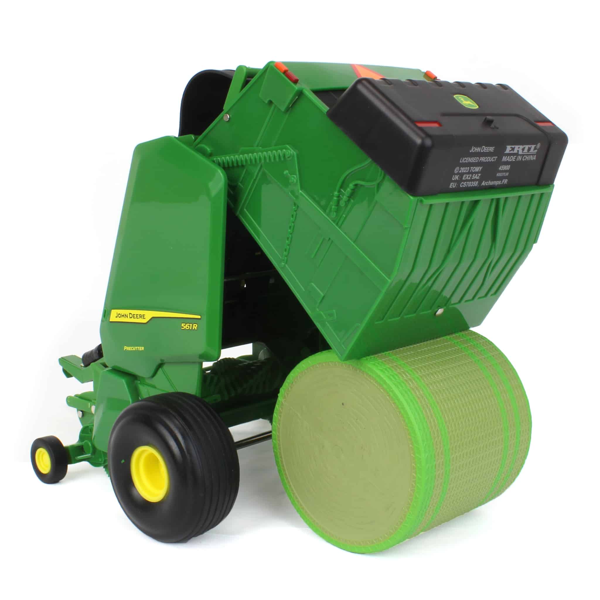 1/16 John Deere 561R Round Baler with 1 Round Bale by ERTL - Image 4