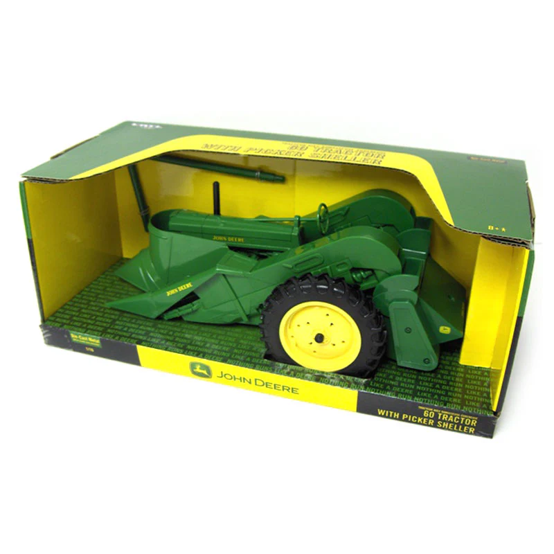 1/16 John Deere 60 Tractor with Picker Sheller by ERTL - Image 4