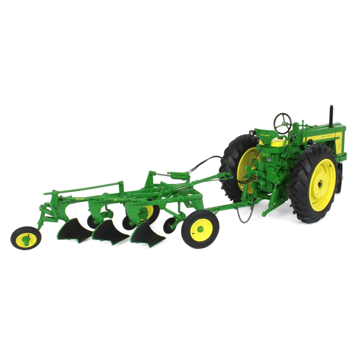 1/16 John Deere 620 Tractor with Narrow Front & 555 Plow, ERTL Precision Heritage Series - Image 3