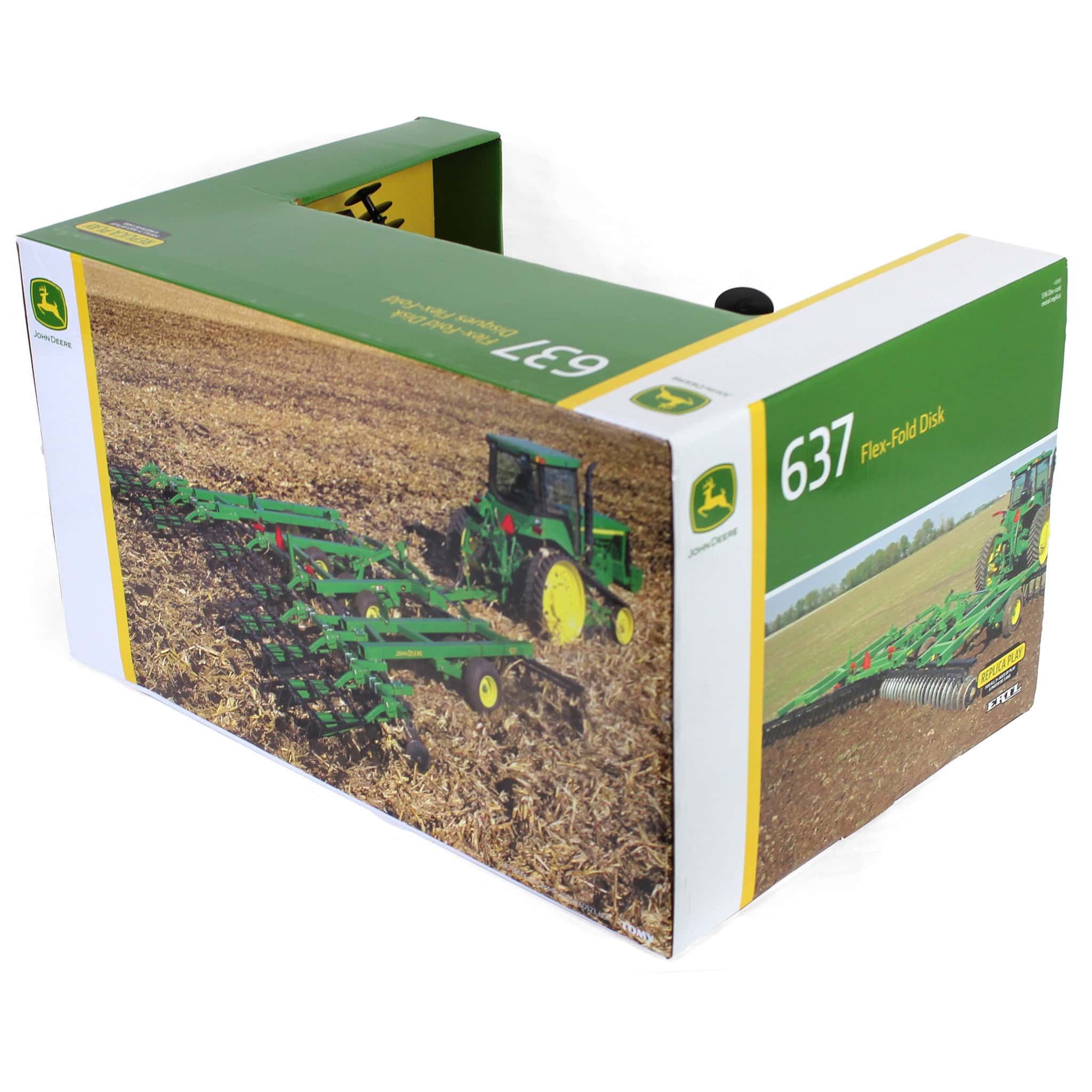 1/16 John Deere 637 Flex Fold Disk, ERTL Replica Play - Image 10