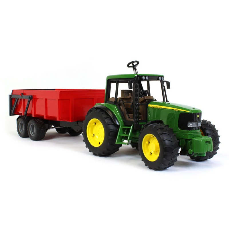 1/16 John Deere 6920 with Tipping Trailer by Bruder - Image 4