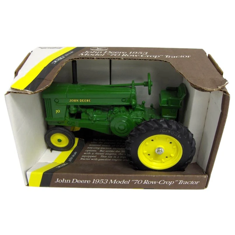 1/16 1953 John Deere 70 Row Crop Tractor with Narrow Front by ERTL