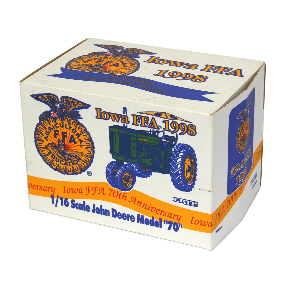 1/16 John Deere 70 Tractor with Narrow Front & Umbrella, 1998 IA FFA Limited Edition - Image 3