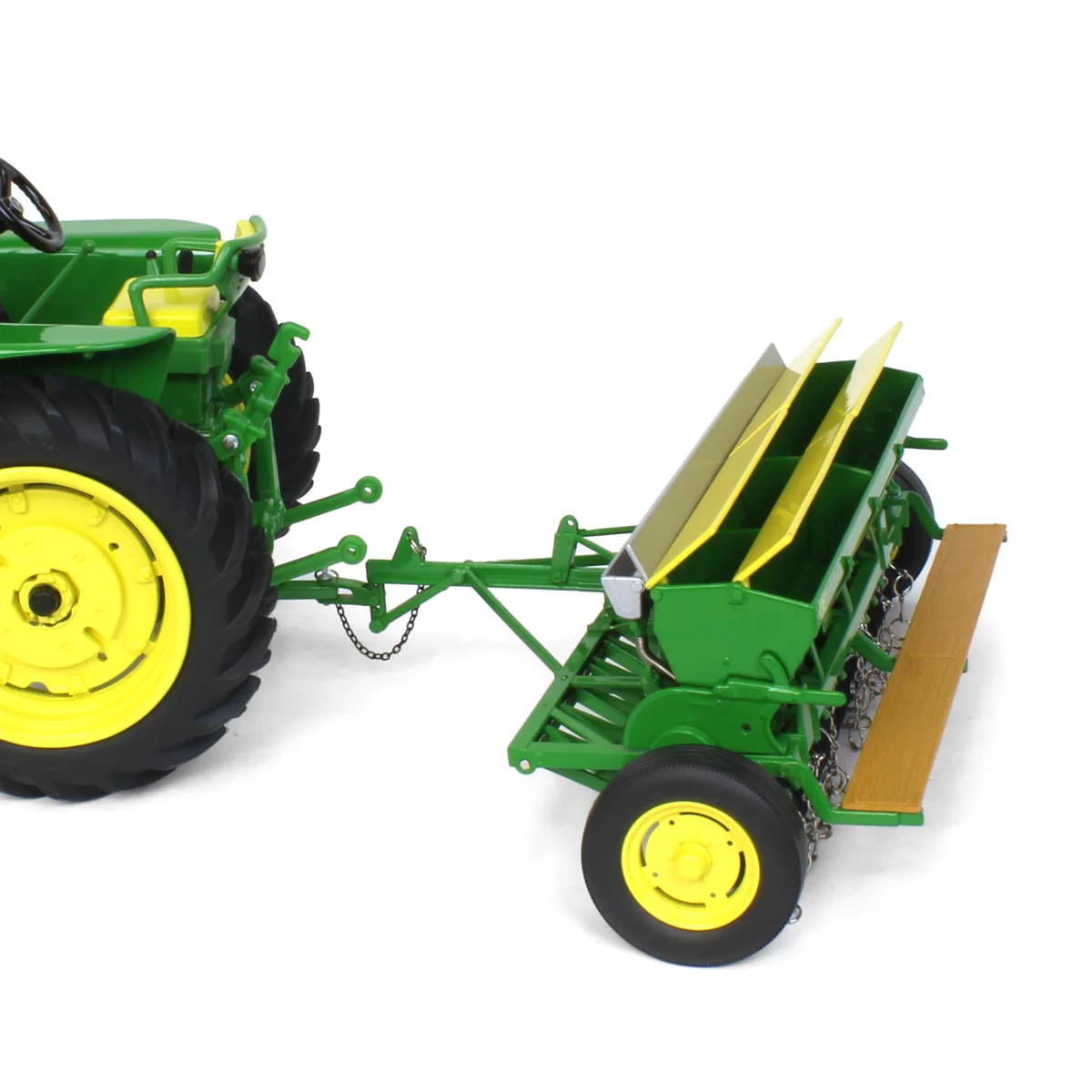 1/16 John Deere 730 Tractor with Wide Front & Grain Drill, ERTL Prestige Collection - Image 5
