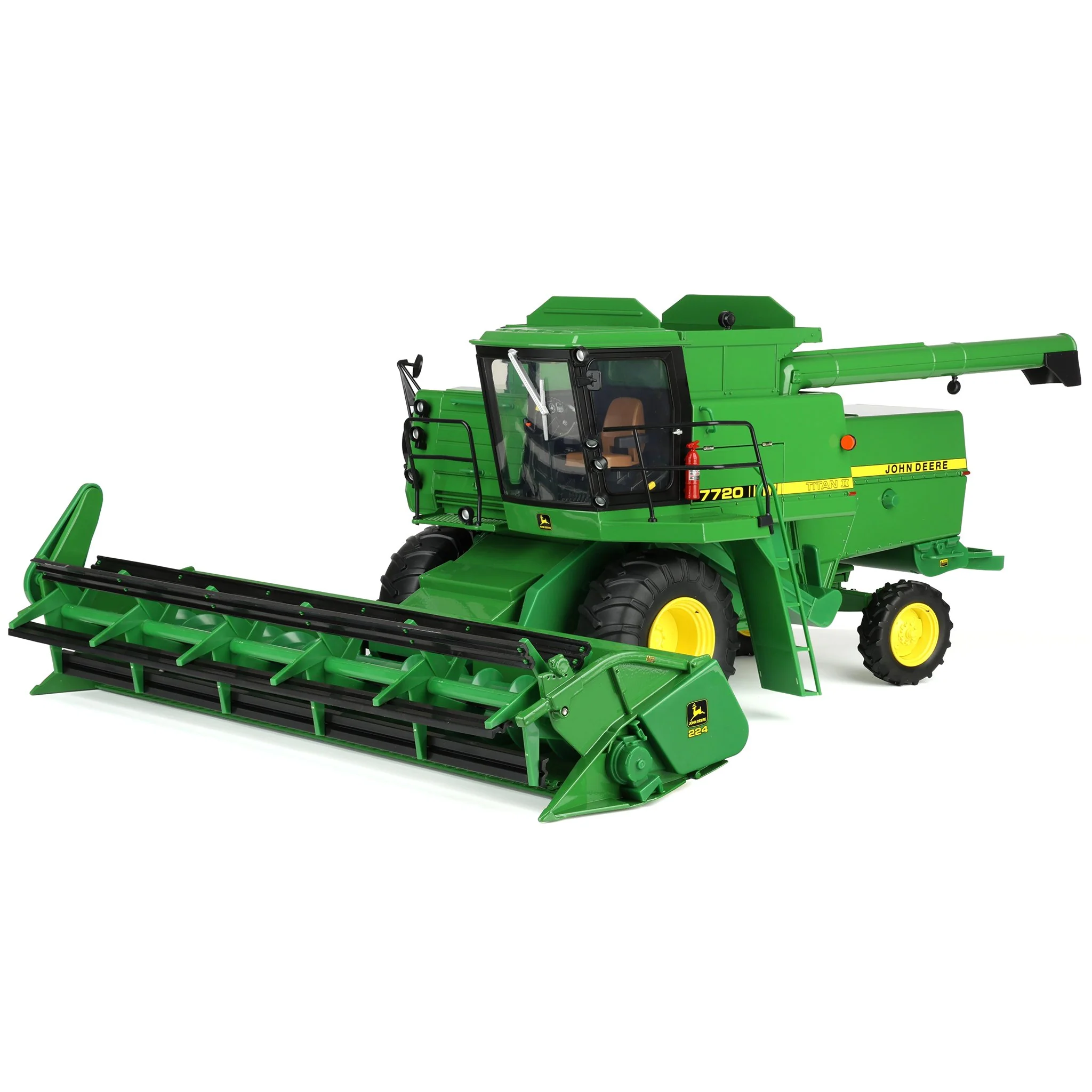 1/16 John Deere 7720 Titan II Combine with Corn Head & Grain Head, ERTL Prestige Select #4 - Image 13