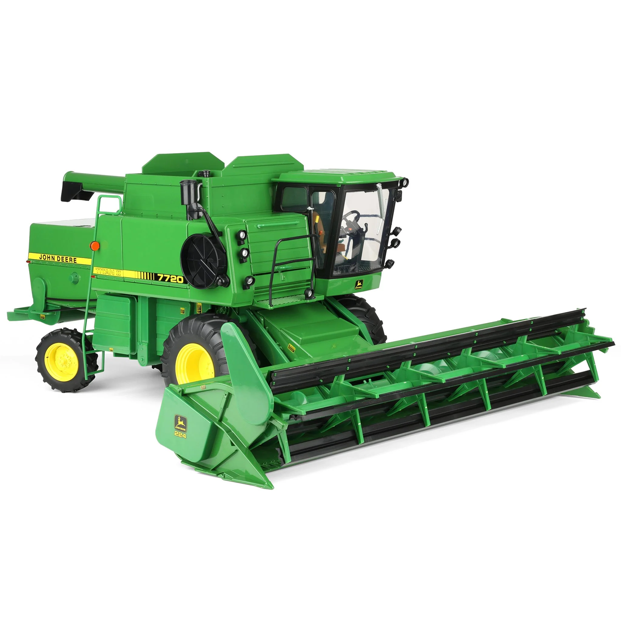 1/16 John Deere 7720 Titan II Combine with Corn Head & Grain Head, ERTL Prestige Select #4 - Image 2