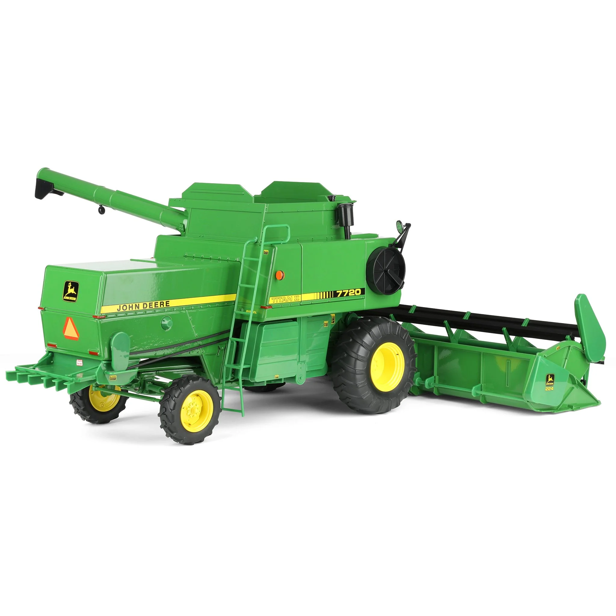 1/16 John Deere 7720 Titan II Combine with Corn Head & Grain Head, ERTL Prestige Select #4 - Image 3