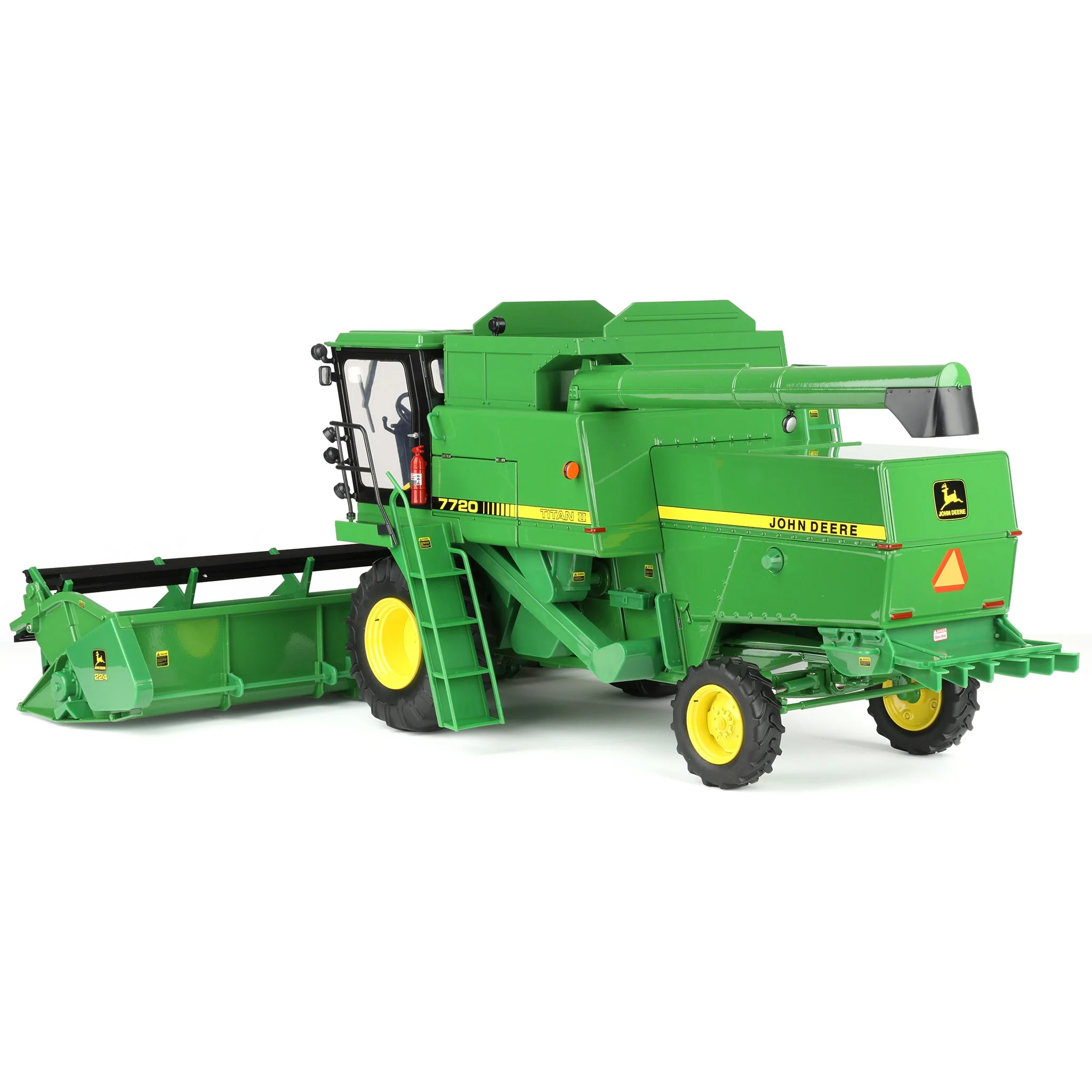 1/16 John Deere 7720 Titan II Combine with Corn Head & Grain Head, ERTL Prestige Select #4 - Image 4