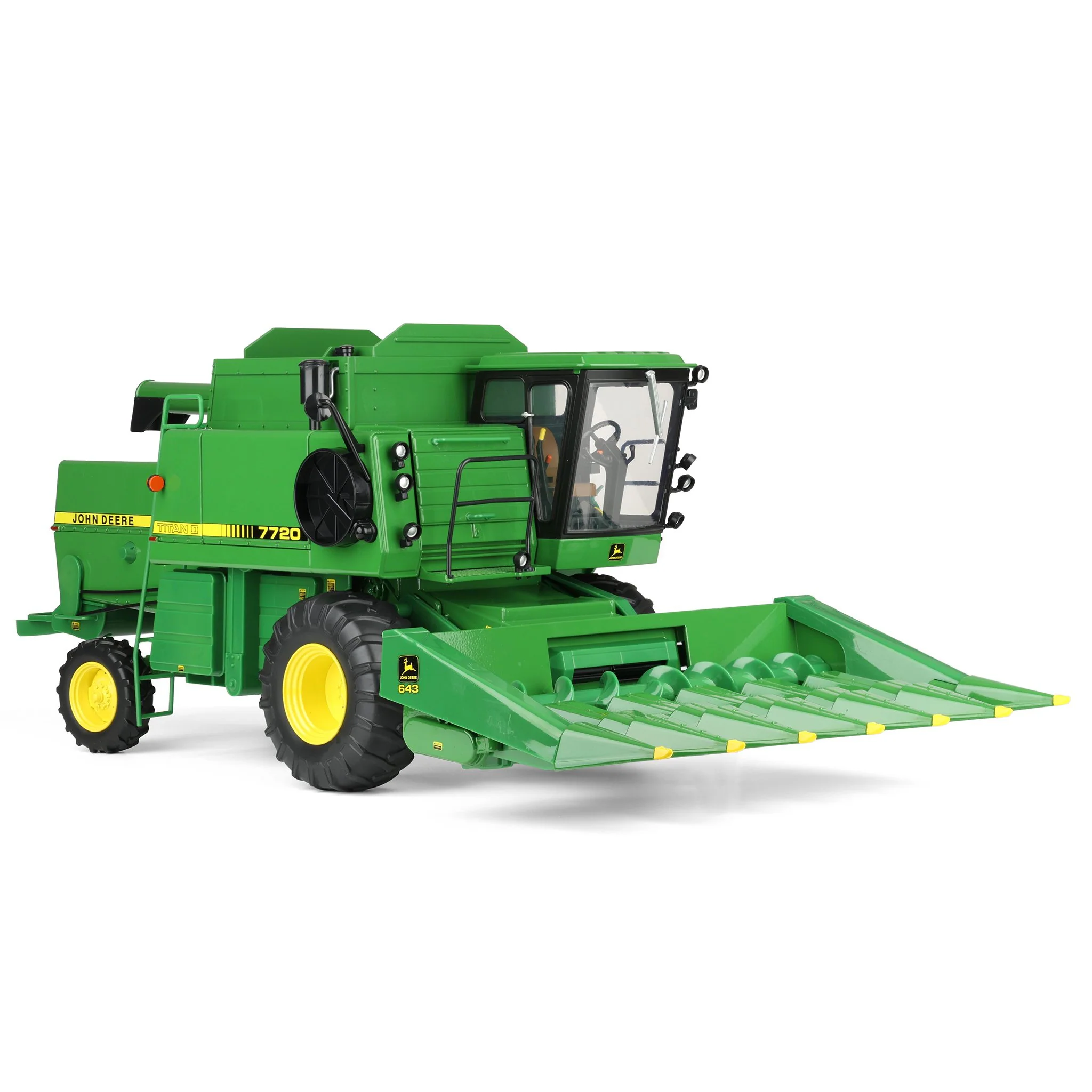 1/16 John Deere 7720 Titan II Combine with Corn Head & Grain Head, ERTL Prestige Select #4 - Image 6