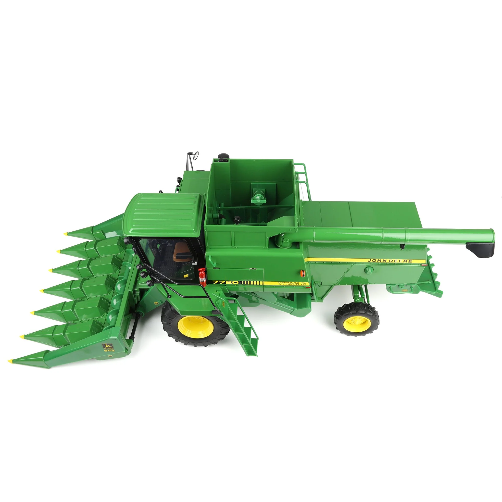 1/16 John Deere 7720 Titan II Combine with Corn Head & Grain Head, ERTL Prestige Select #4 - Image 9