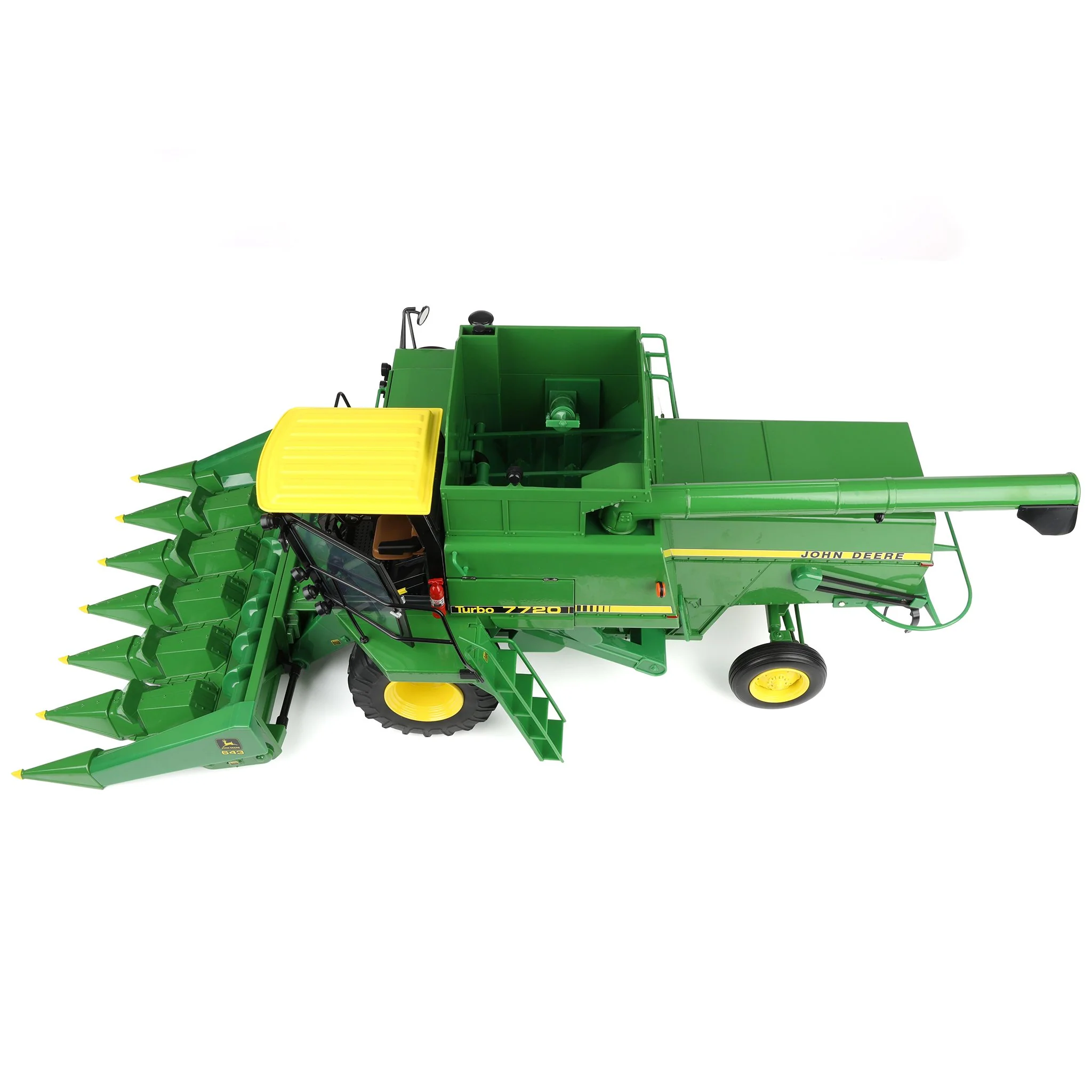 1/16 John Deere 7720 Turbo Combine with Corn Head & Grain Head, ERTL Prestige Select #4 - Image 9
