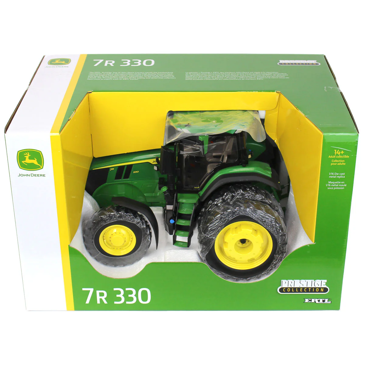 1/16 John Deere 7R 330 Tractor with Rear Duals, ERTL Prestige Collection - Image 6
