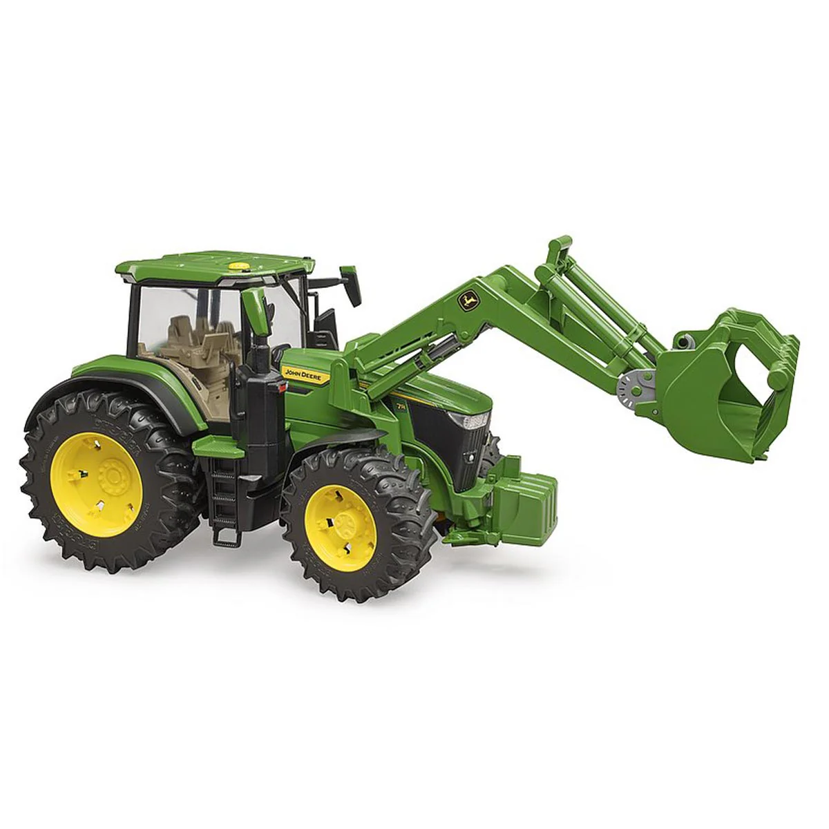 1/16 John Deere 7R 350 Tractor with Front Loader by Bruder - Image 3