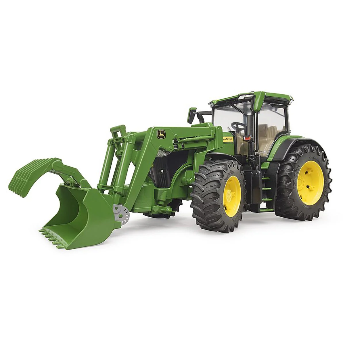 1/16 John Deere 7R 350 Tractor with Front Loader by Bruder - Image 4