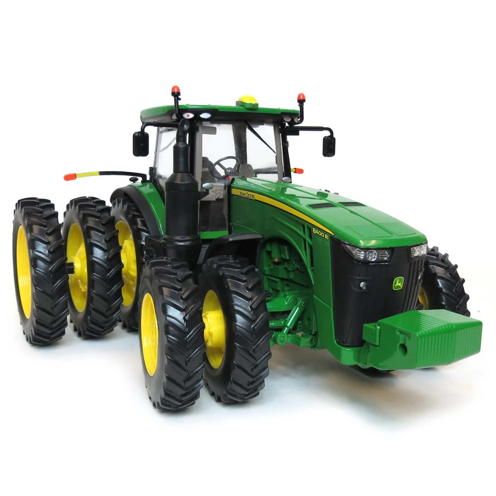 1/16 John Deere 8400R Tractor with Rear Triples & Front Duals, ERTL Prestige Collection - Image 2