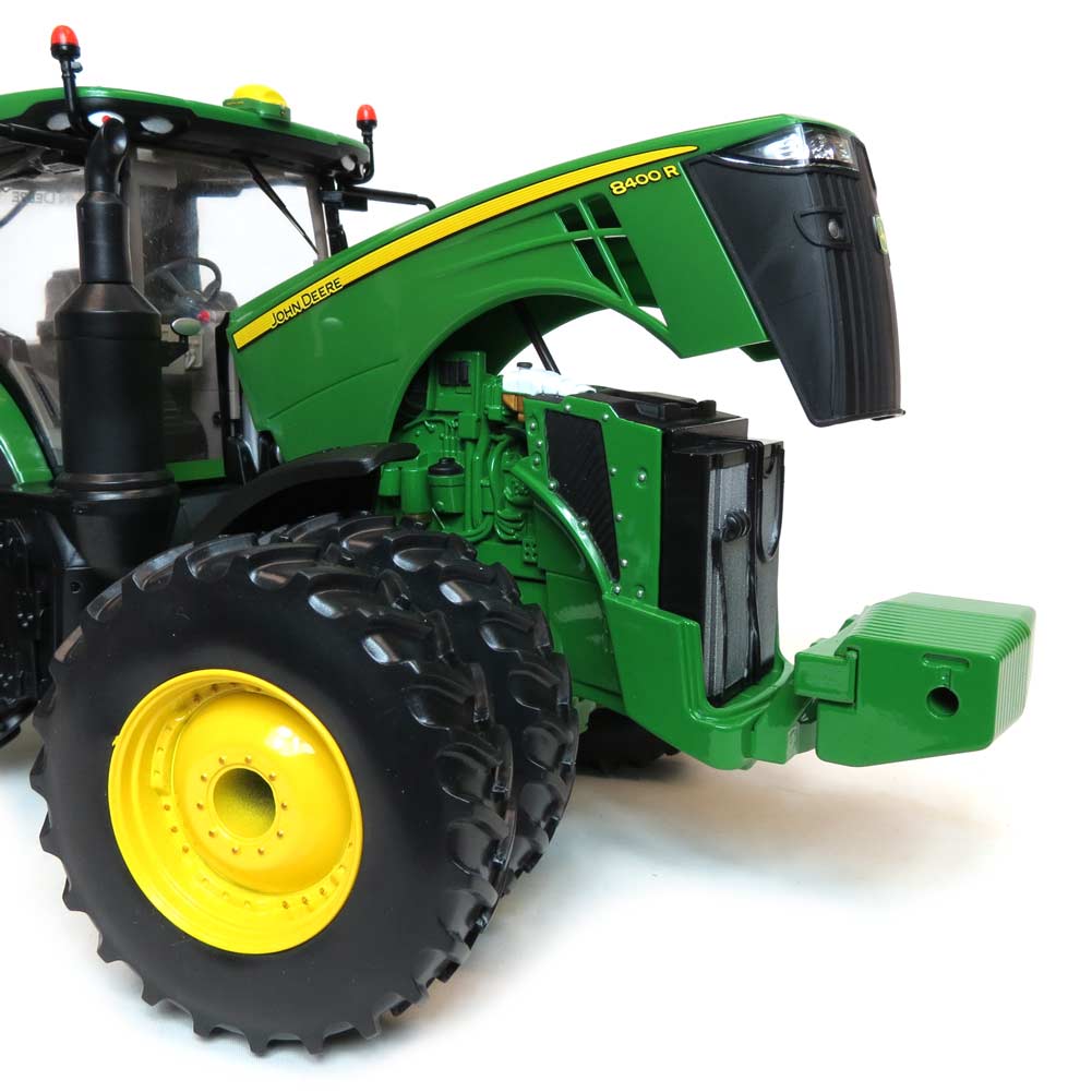 1/16 John Deere 8400R Tractor with Rear Triples & Front Duals, ERTL Prestige Collection - Image 6