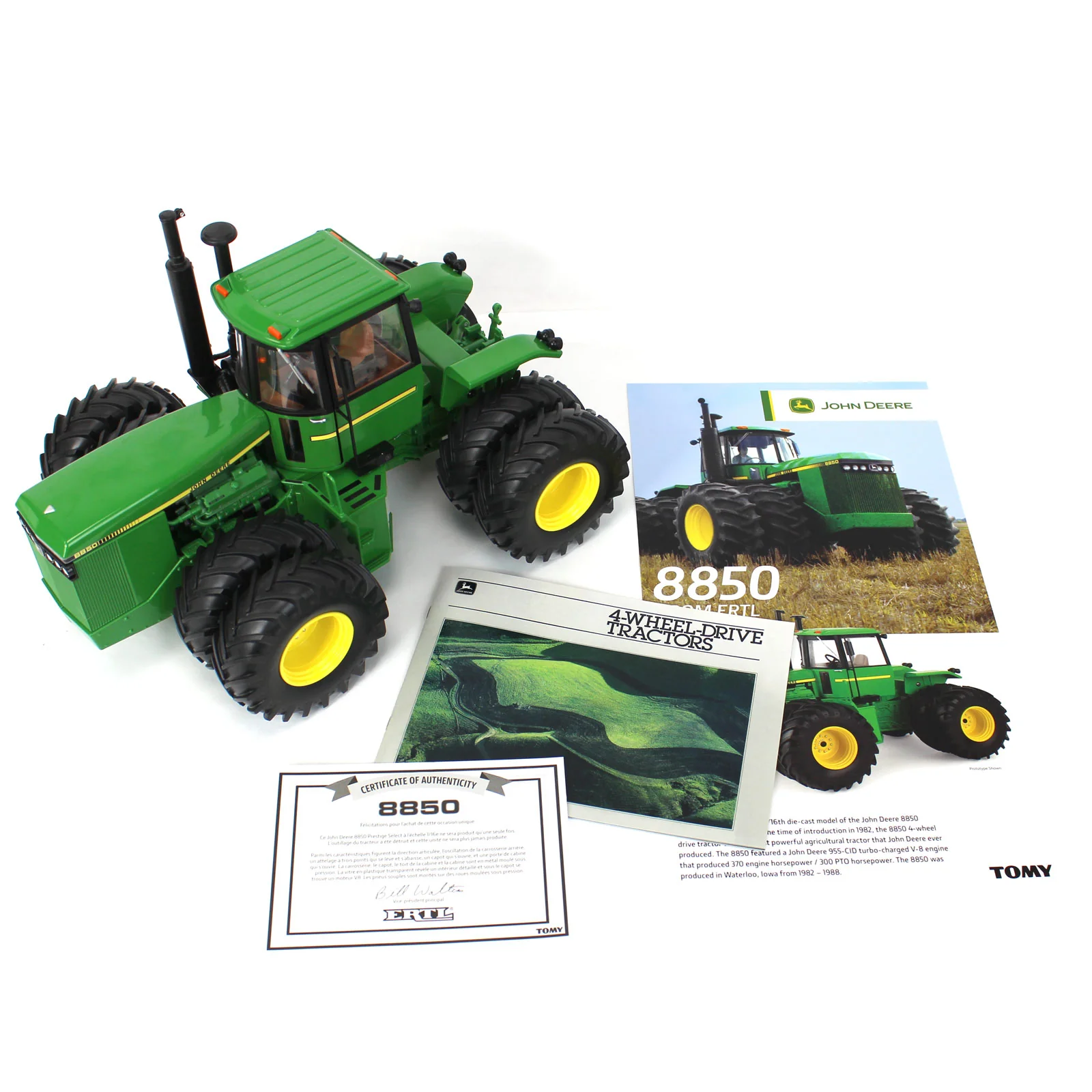 1/16 John Deere 8850 4WD Tractor with Front & Rear Duals, ERTL Prestige Select #3 - Image 12