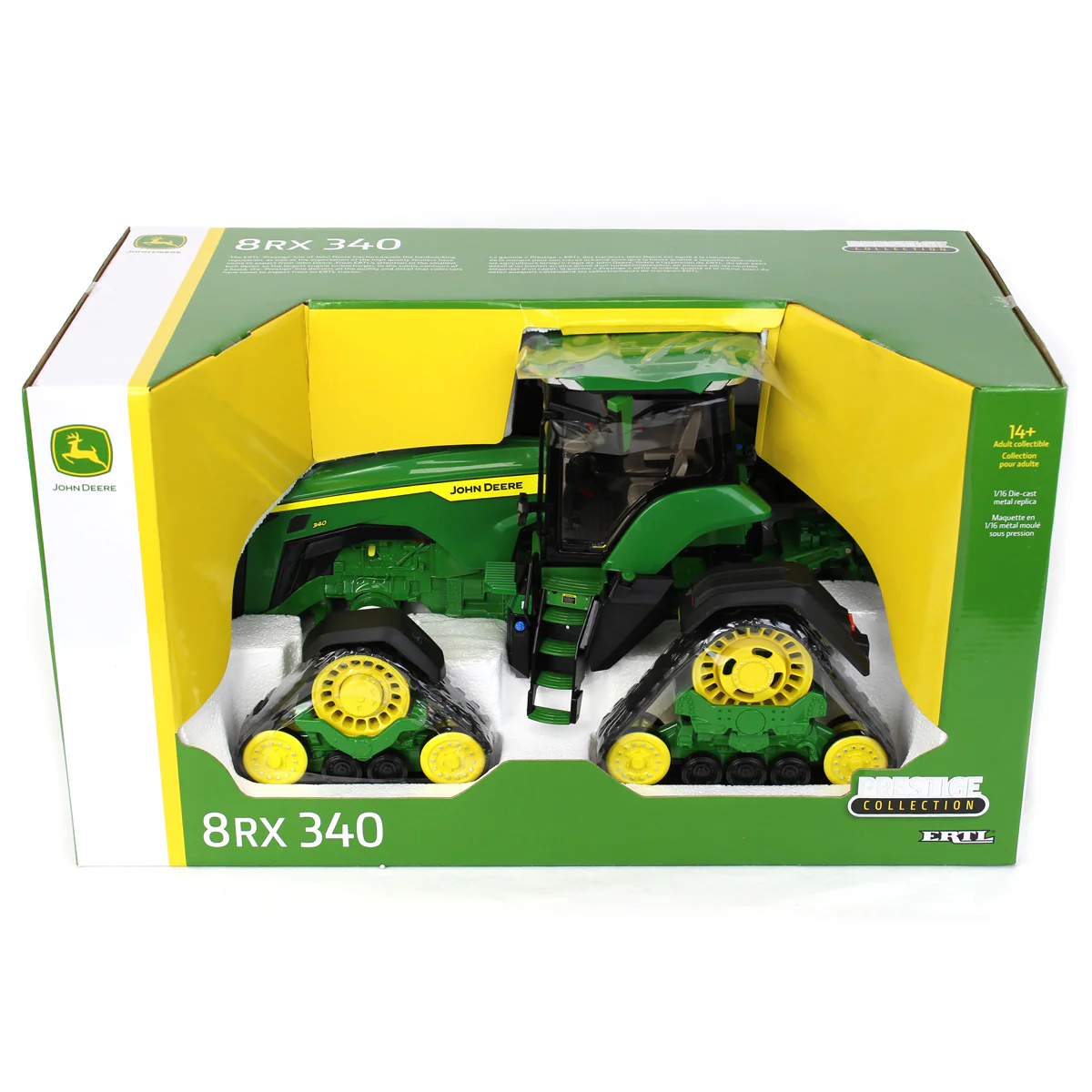 1/16 John Deere 8RX 340 Tractor with Tracks, ERTL Prestige Collection - Image 8