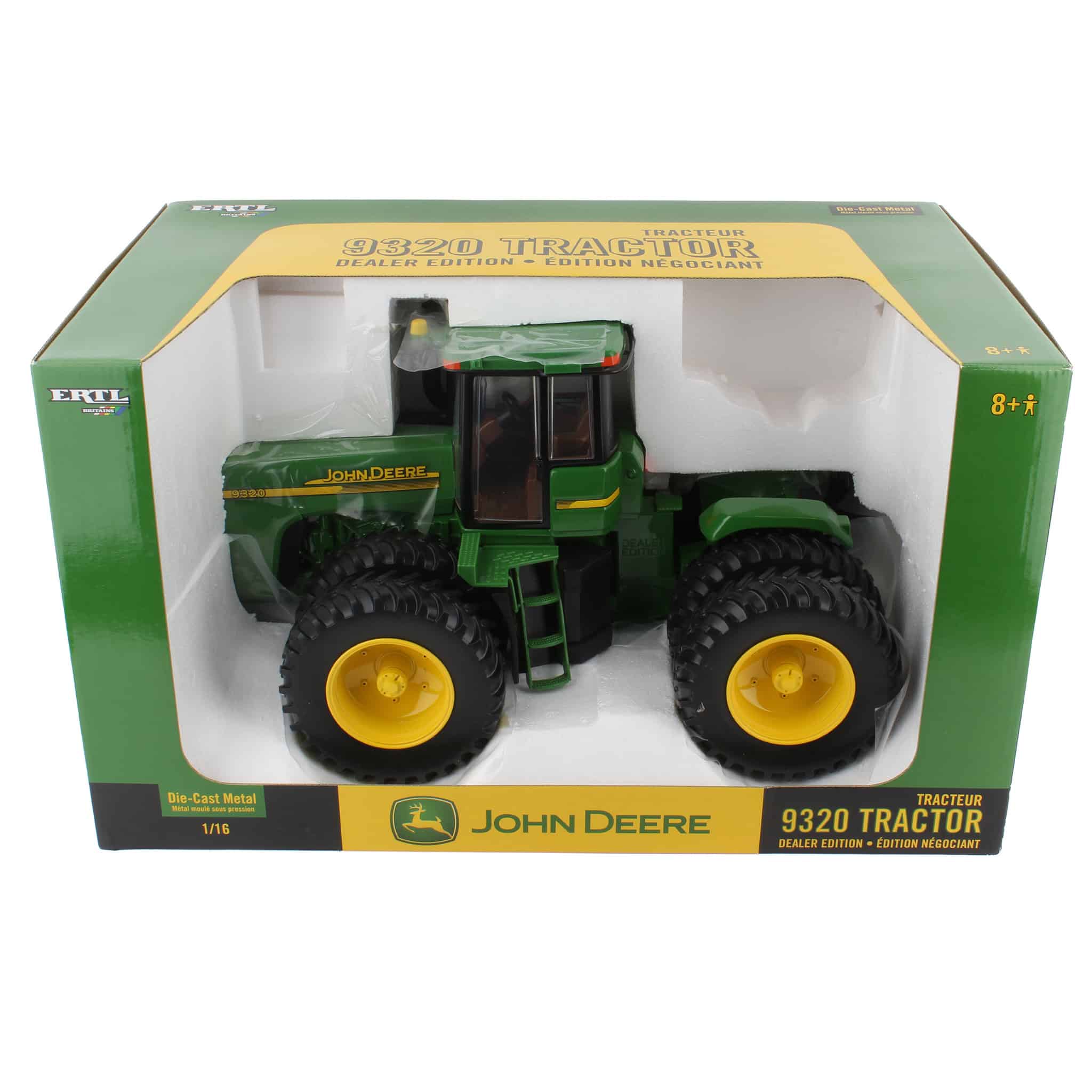 1/16 John Deere 9320 Tractor with Duals by ERTL, Dealer Edition