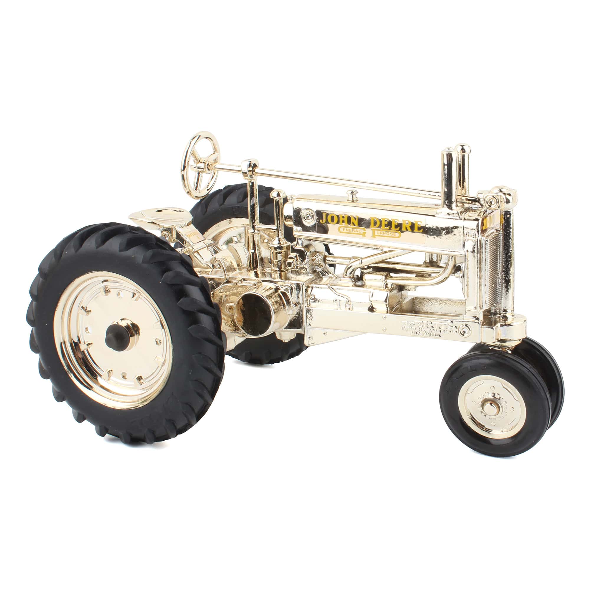1/16 John Deere A Tractor by ERTL, Gold Kansas City 125th Anniversary Edition by ERTL - Image 3