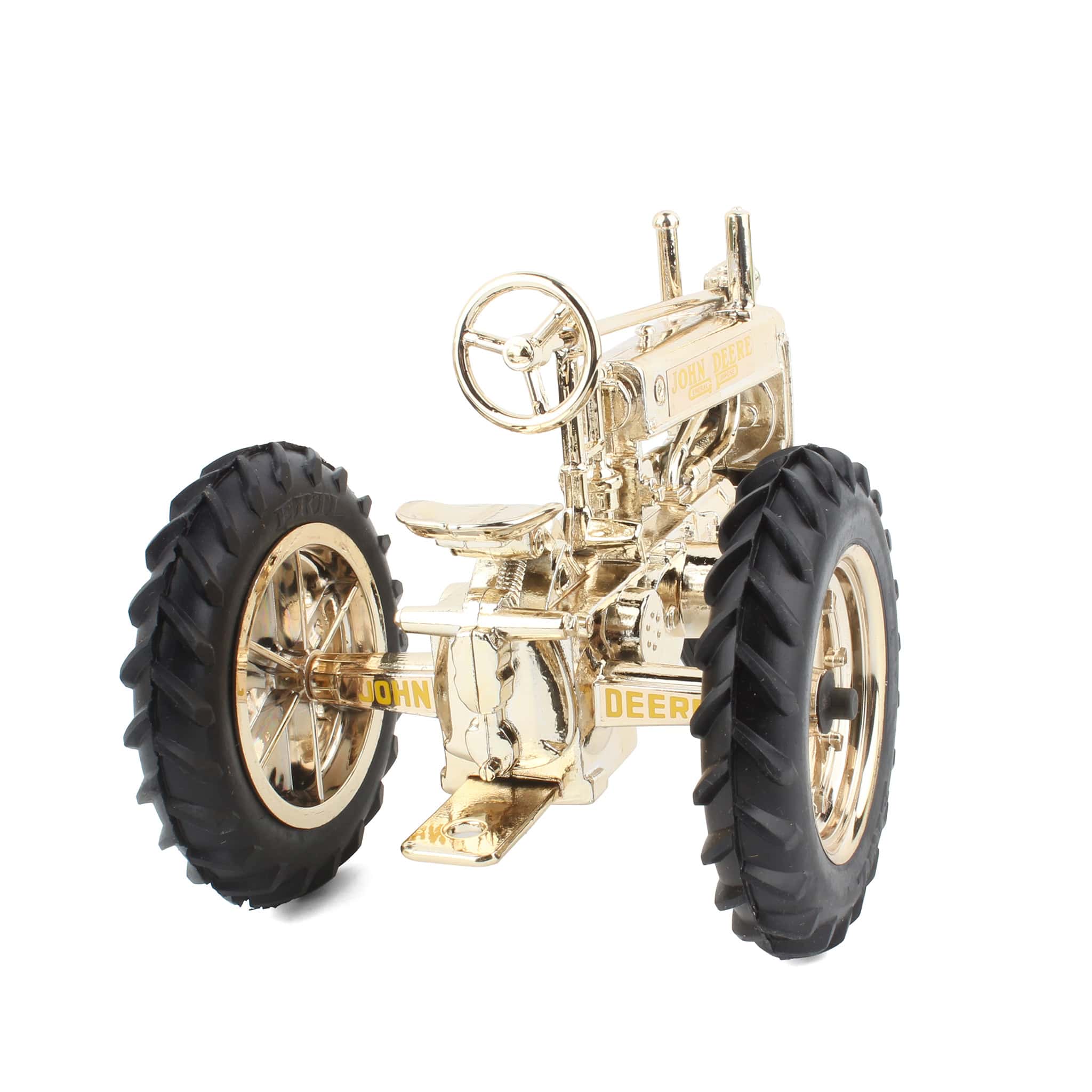 1/16 John Deere A Tractor by ERTL, Gold Kansas City 125th Anniversary Edition by ERTL - Image 4
