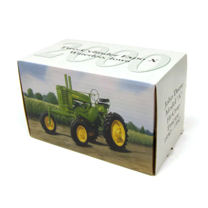 1/16 John Deere A High Crop Tractor by ERTL, 2000 Two Cylinder Club - Image 3
