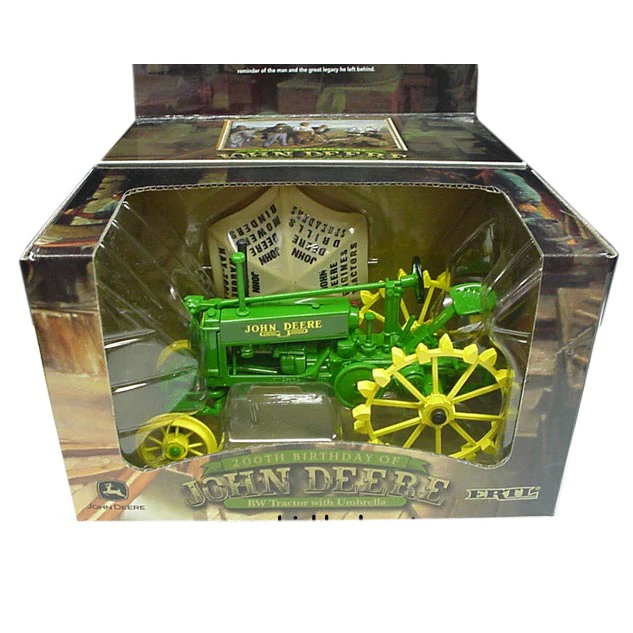 1/16 John Deere BW Tractor with Umbrella, John Deere 200th Birthday Edition by ERTL