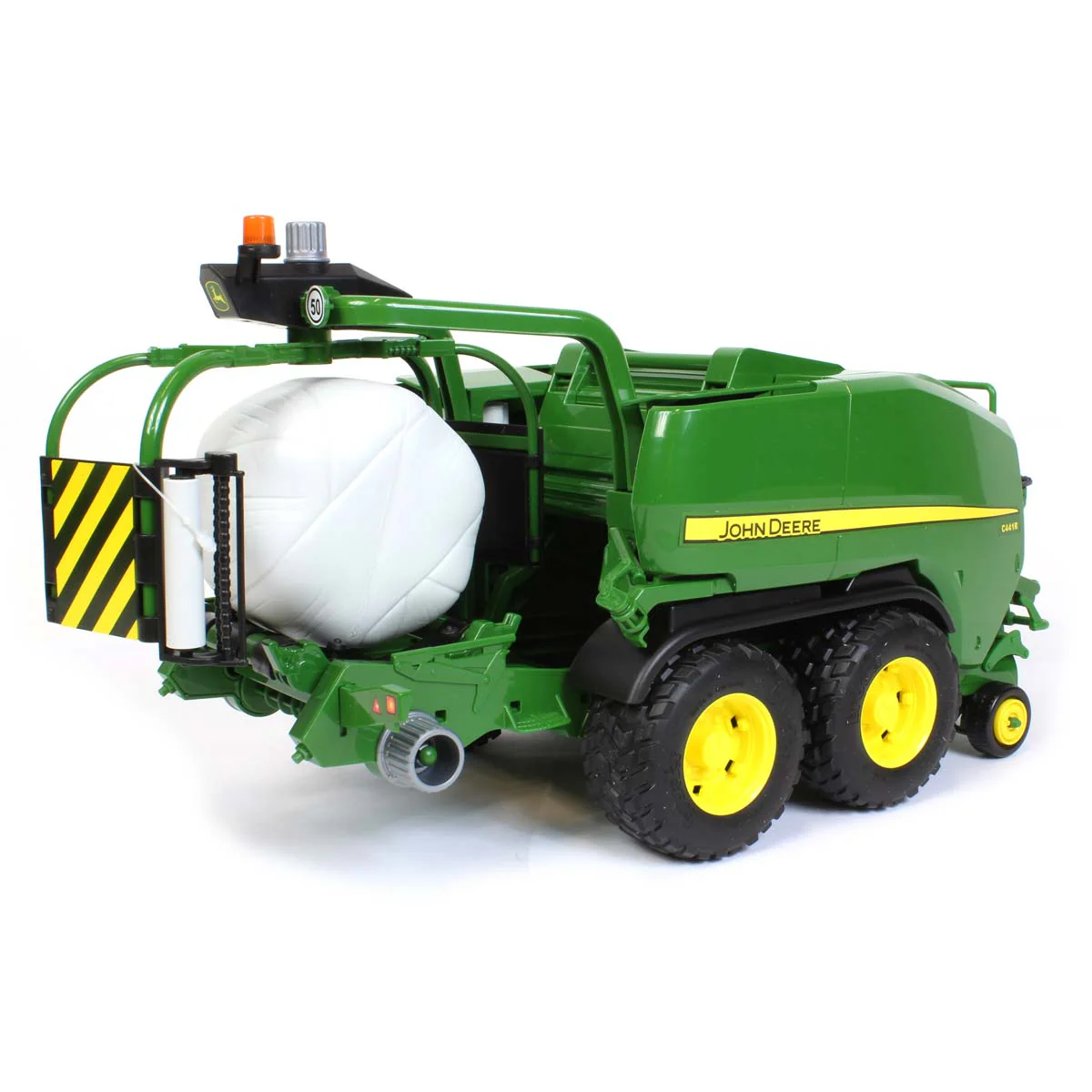 1/16 John Deere C441R Tandem Axle Wrapping Baler by Bruder - Image 4