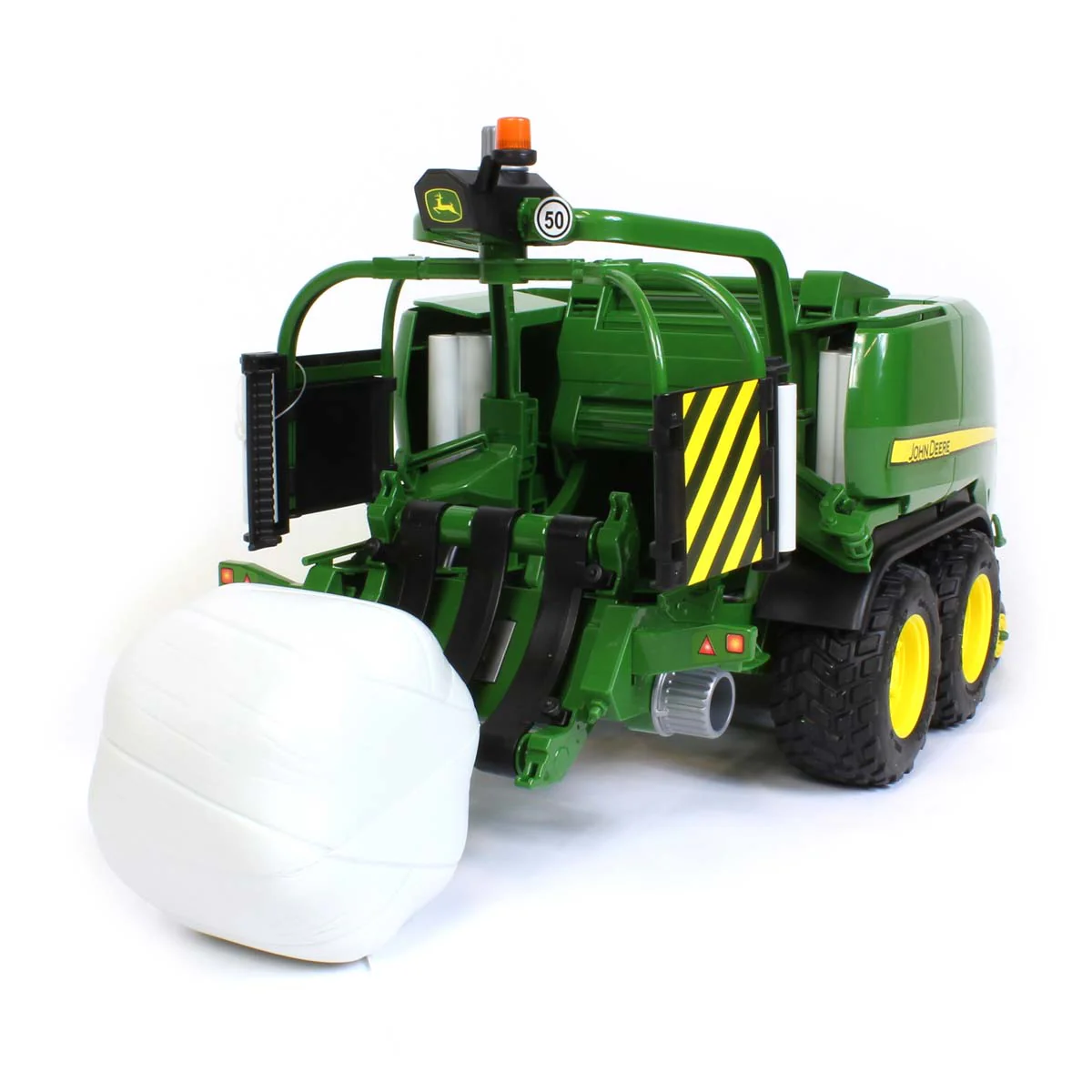 1/16 John Deere C441R Tandem Axle Wrapping Baler by Bruder - Image 5