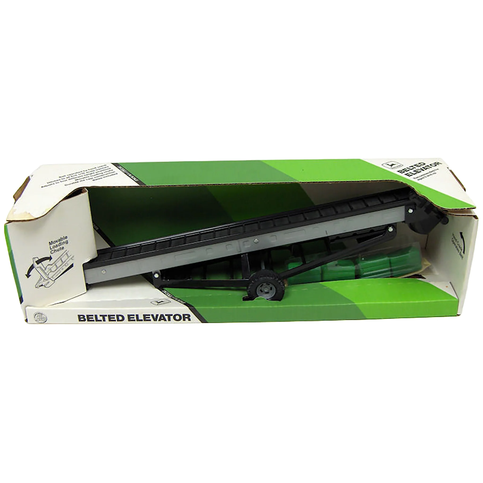 1/16 John Deere Elevator with 4 Bales, First Release by ERTL
