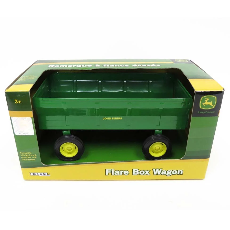 1/16 John Deere Flare Box Wagon by ERTL - Image 2