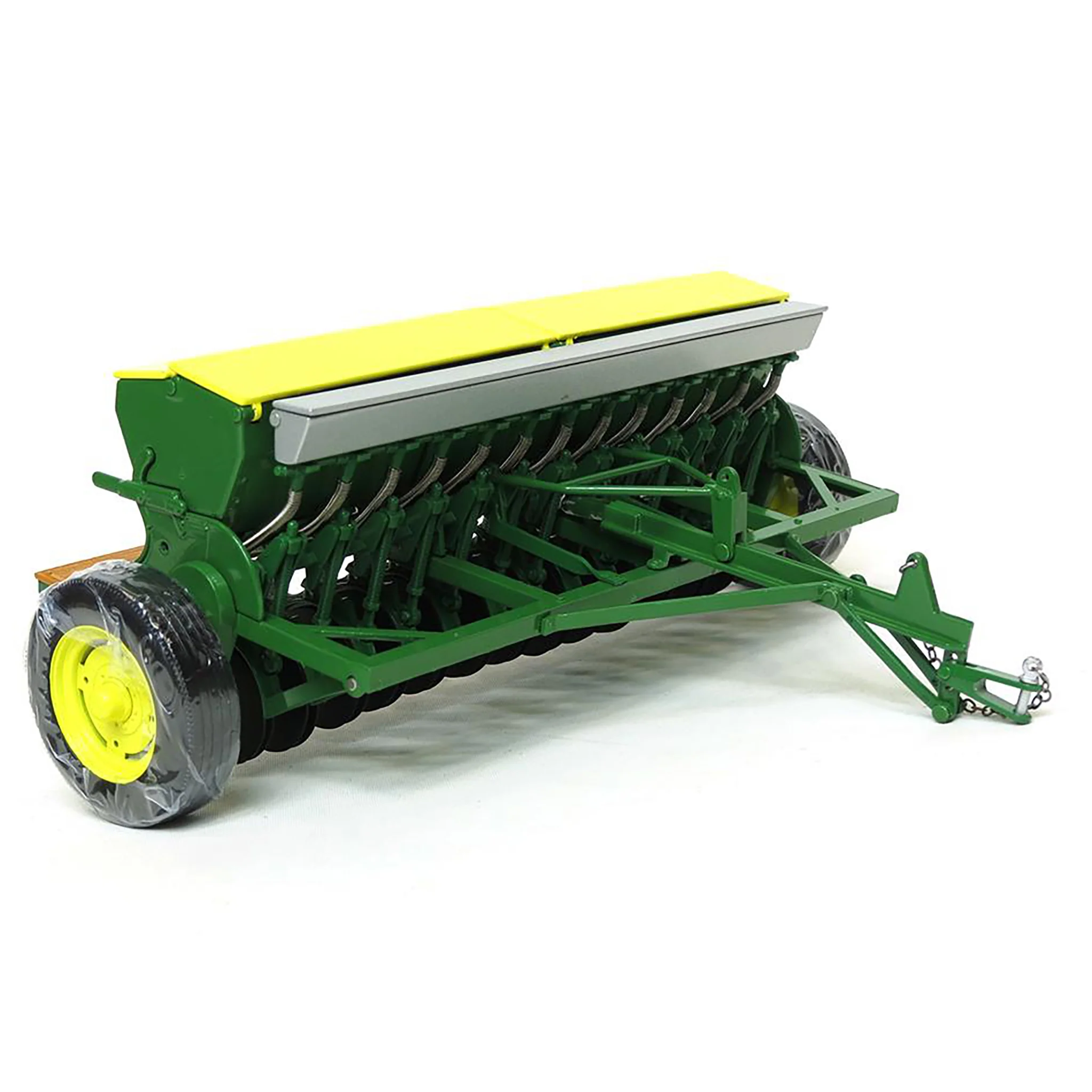 1/16 John Deere Grain Drill with Yellow Hopper Lids by SpecCast - Image 4