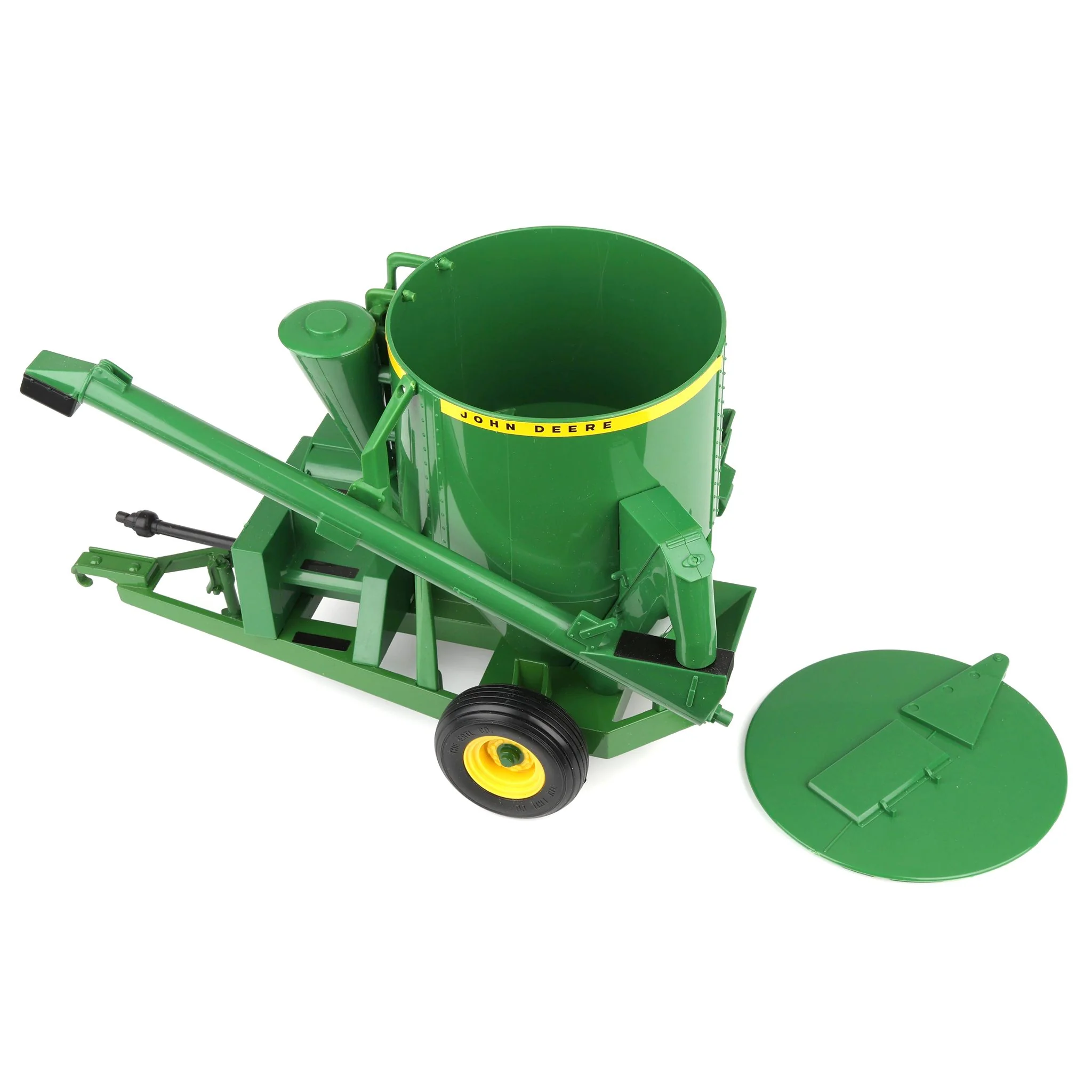 1/16 John Deere Grinder Mixer with Green Augers by ERTL - Image 6