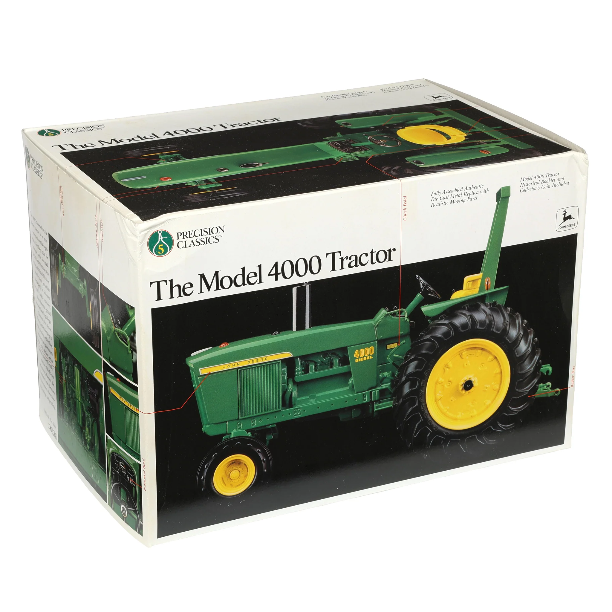 1/16 John Deere Model 4000 Tractor with ROPS, Precision Classics #5 by ERTL - Image 8
