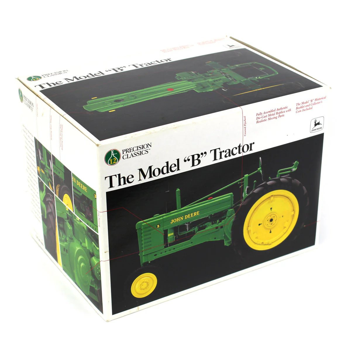 1/16 John Deere Model B Tractor by ERTL, Precision Classics #12 - Image 2