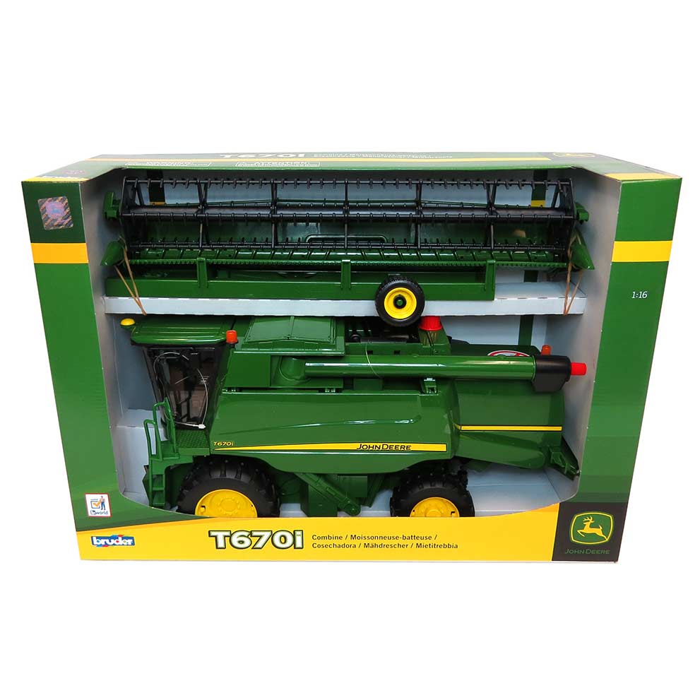 1/16 John Deere T670i Combine by Bruder - Image 7