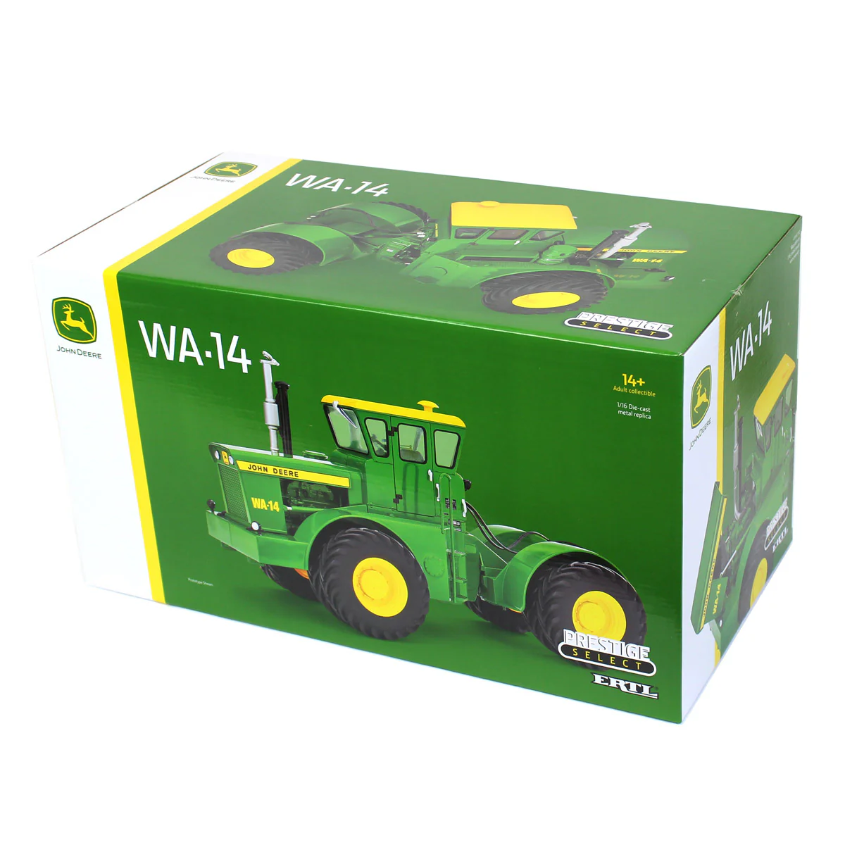 1/16 John Deere WA-14 Vintage 4WD Tractor, ERTL Prestige Select #2 - Image 8