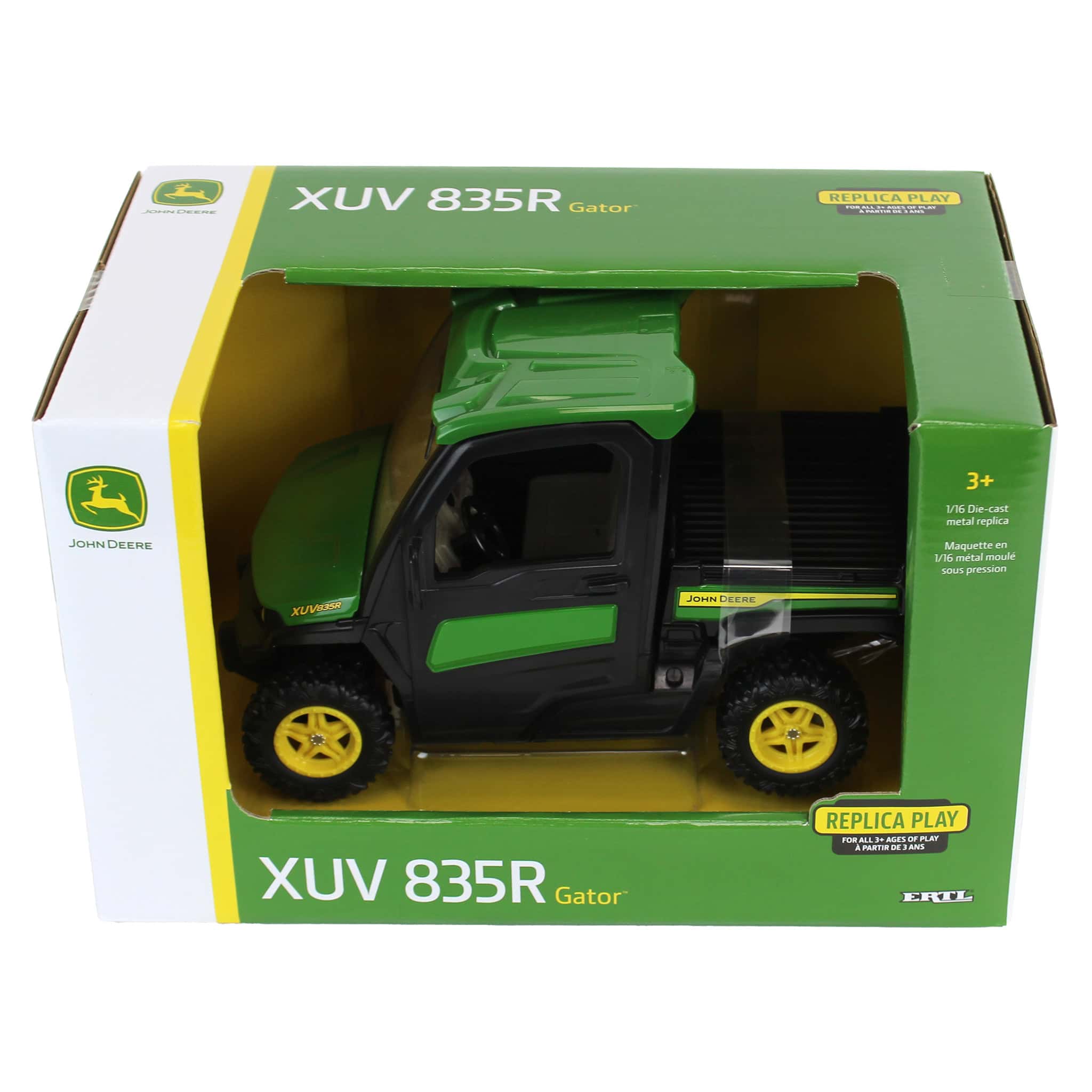 1/16 John Deere XUV835R Gator, ERTL Replica Play - Image 6