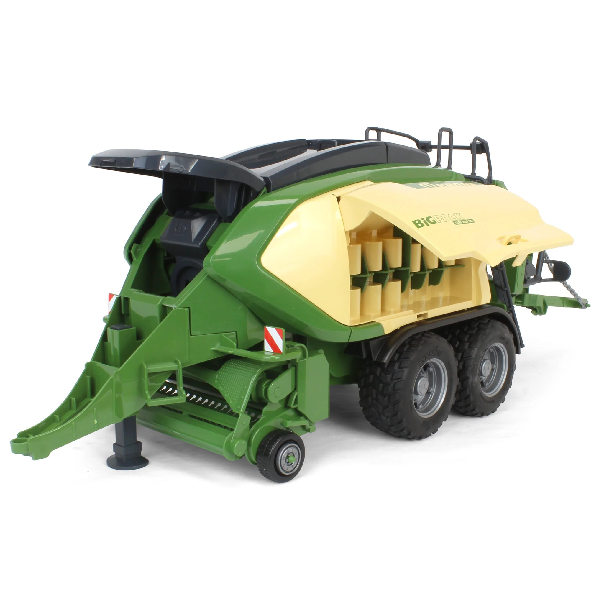1/16 Krone BiG Pack 1290 HDP VC Baler with 2 Hay Bales by Bruder - Image 6
