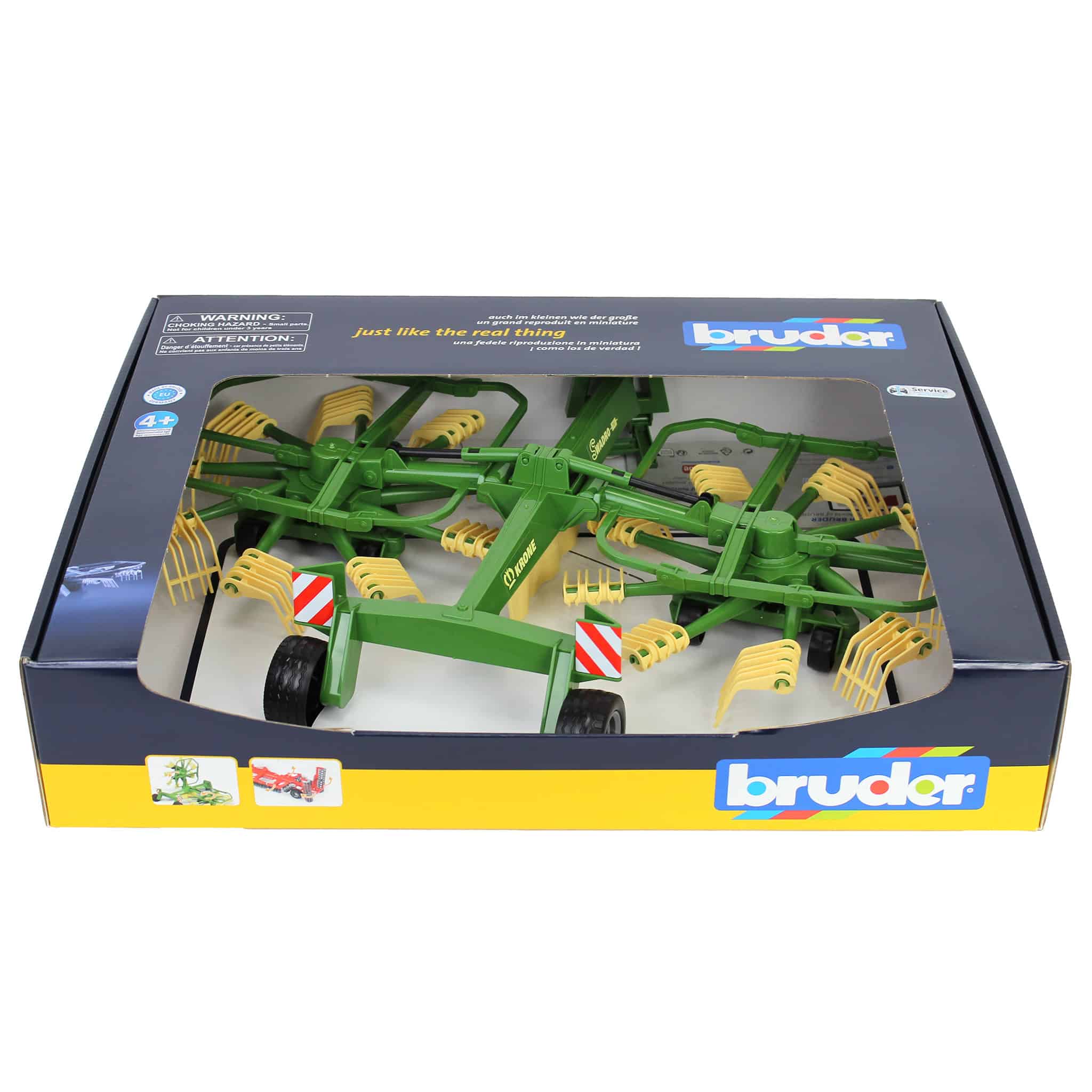 1/16 Krone Swadro 761 Hay Rake by Bruder - Image 6