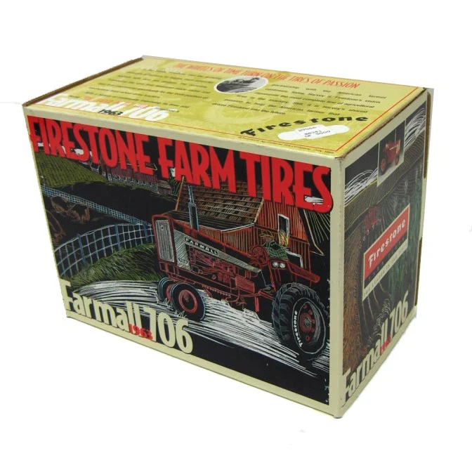 1/16 1963 IH Farmall 706 Tractor by ERTL, Firestone Farm Tires, Limited Edition 1 of 5000