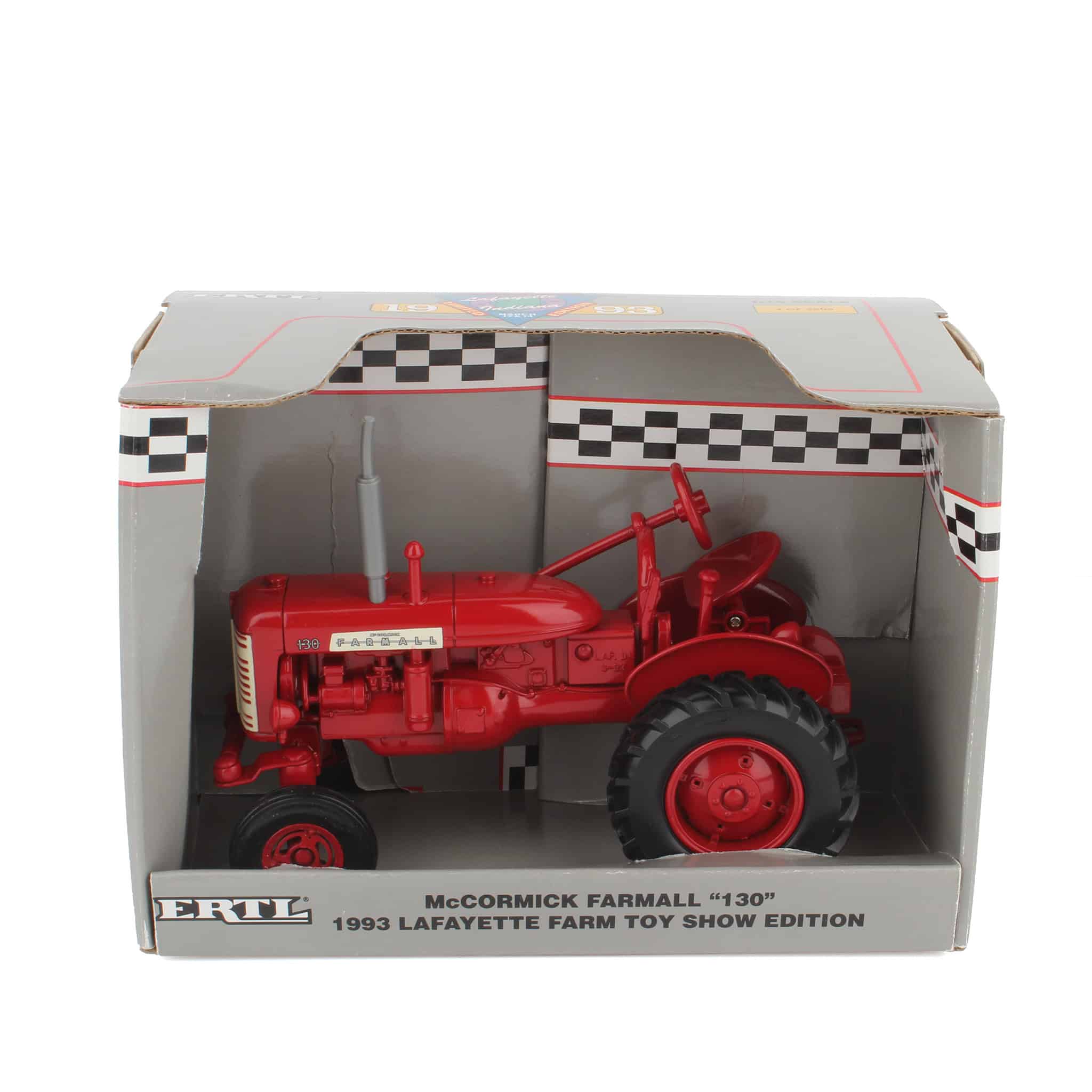 1/16 IH Farmall 130 Tractor by ERTL, 1993 Lafayette Farm Toy Show Limited Edition