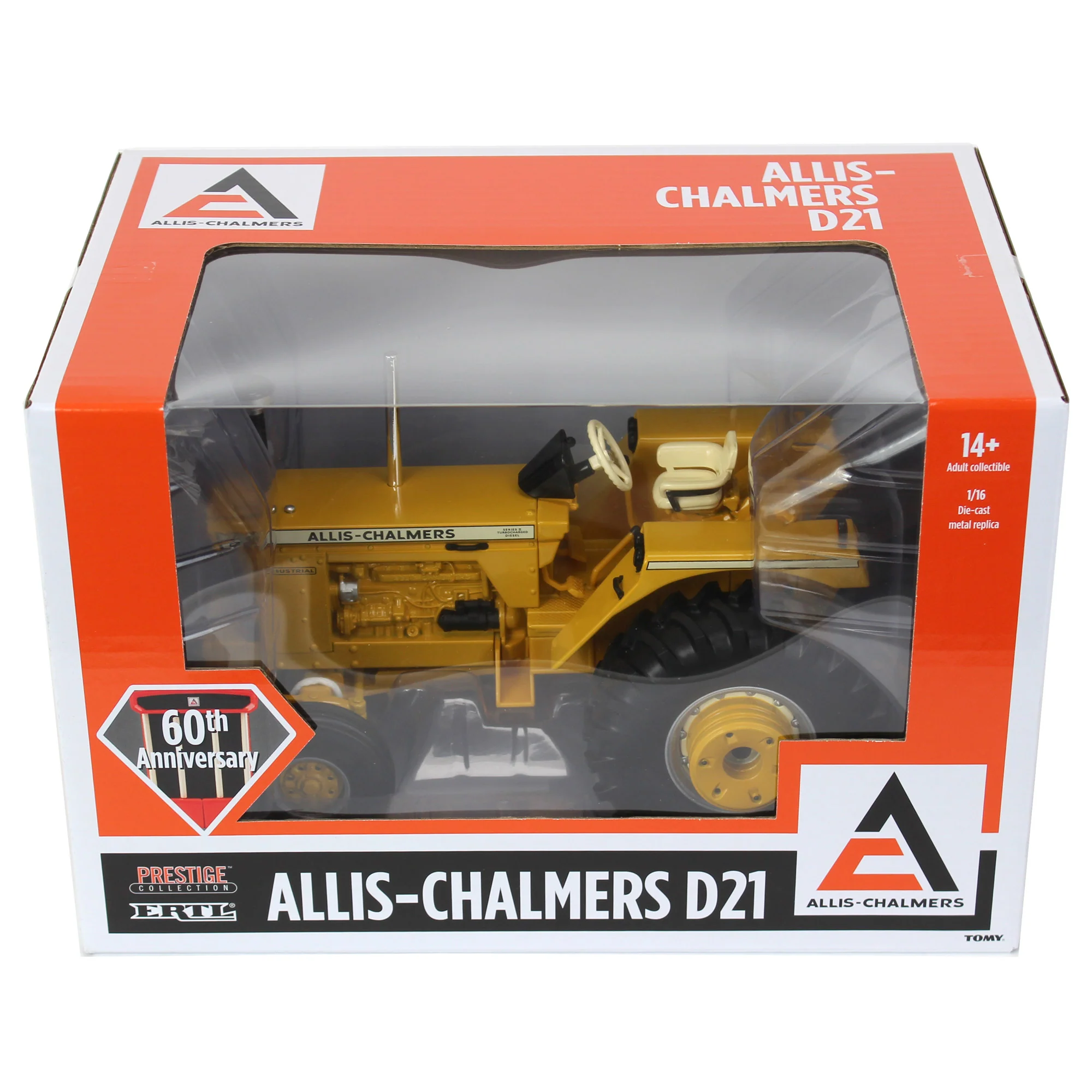 1/16 Allis Chalmers D21 Industrial 2WD Tractor by ERTL, Midwest Allis Club Limited Edition - Image 5