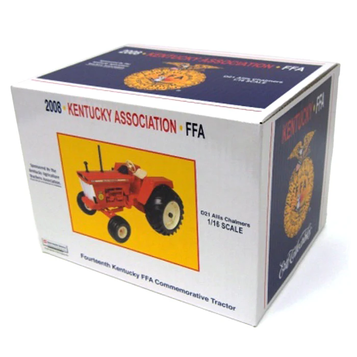 1/16 Allis Chalmers D-21 Tractor with Rear Singles, 2008 Kentucky FFA Limited Edition - Image 4
