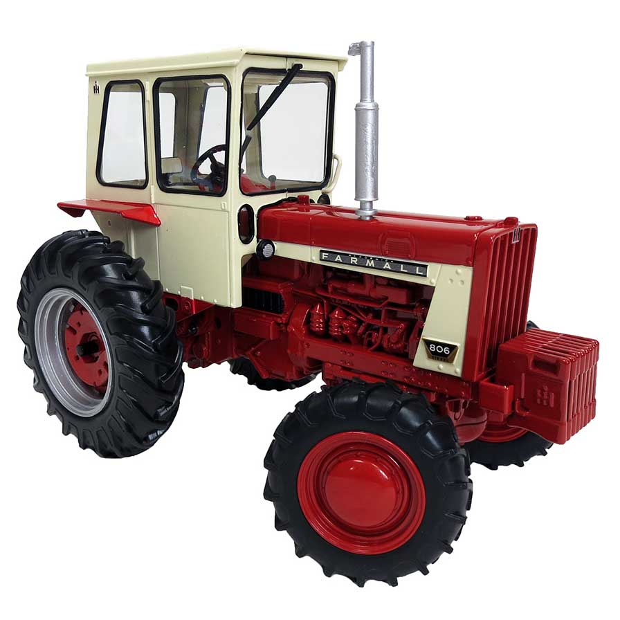 1/16 Limited Edition IH Farmall 806 Diesel Tractor, 50th Anniversary, by ERTL - Image 2