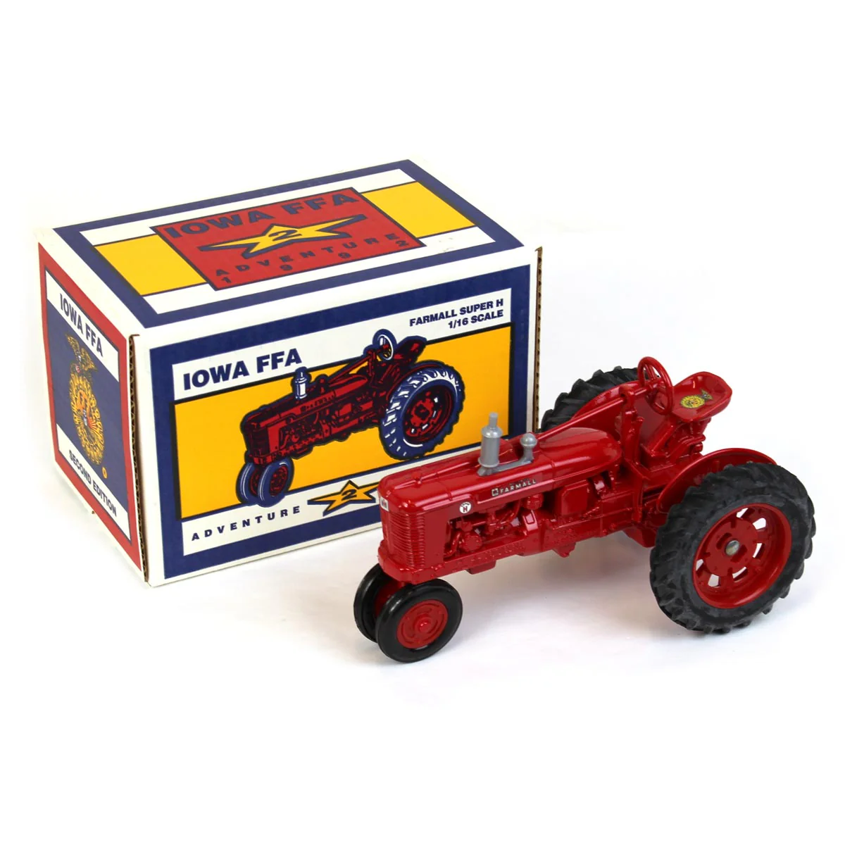 1/16 IH Farmall Super H Narrow Front Tractor, 1992 Iowa FFA Adventure Special Edition by ERTL