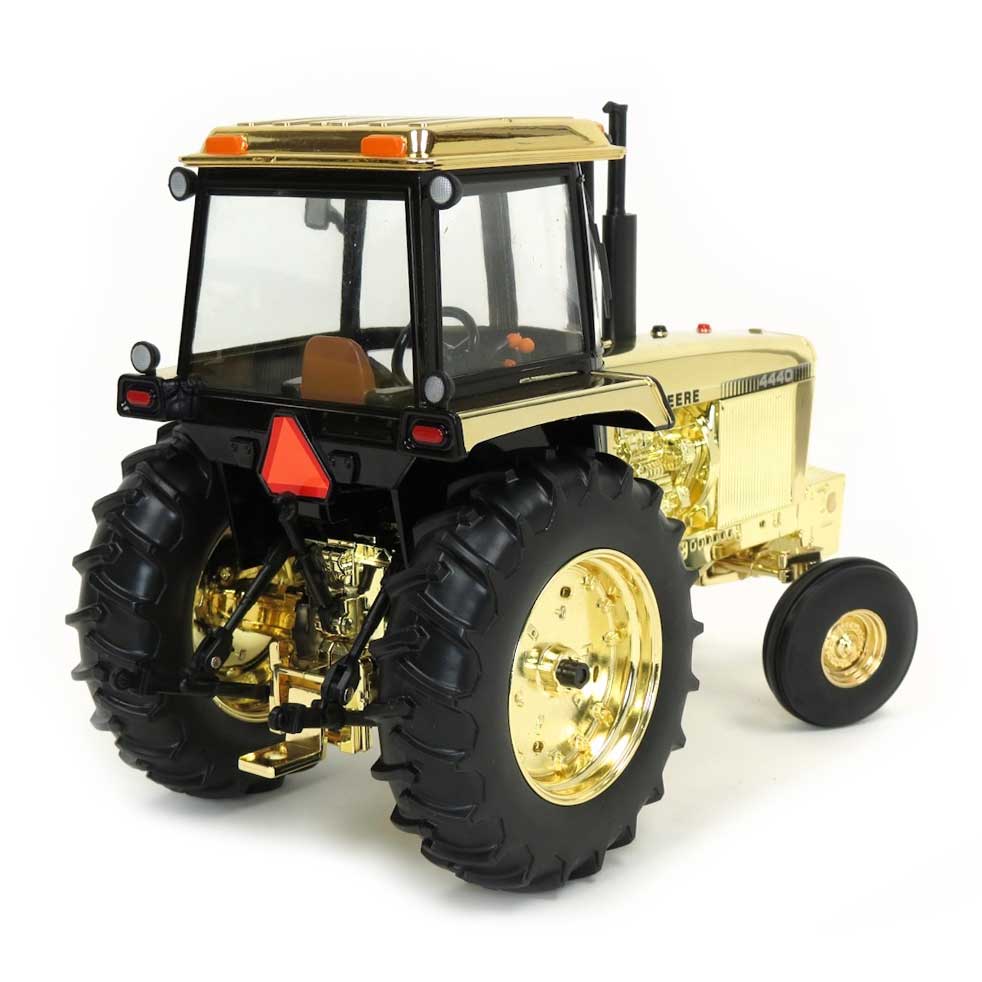 1/16 John Deere 4440 Tractor by ERTL, John Deere 175th Anniversary Gold Chrome Version - Image 3